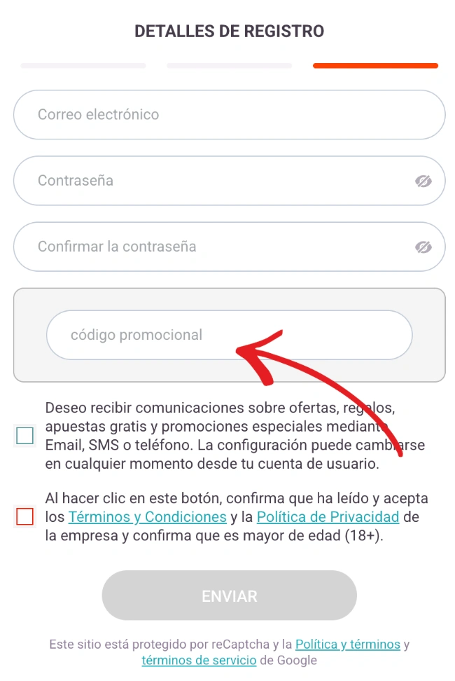 Código Promocional TonyBet